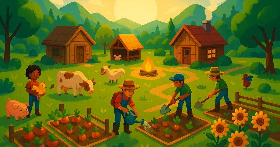 Farming Camp Announced for PS5: A New Twist on Life Sim Games